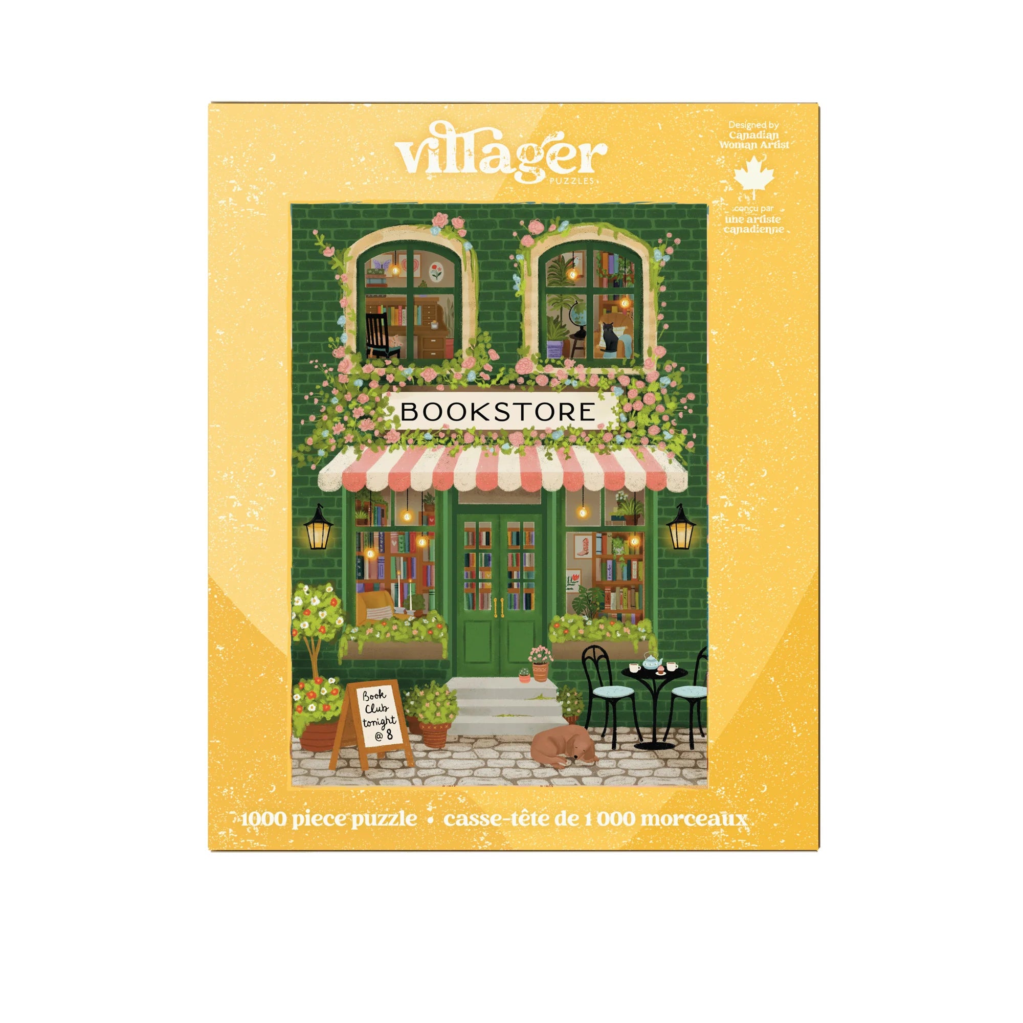 Villager Puzzle- Emerald Bookstore 1000pc