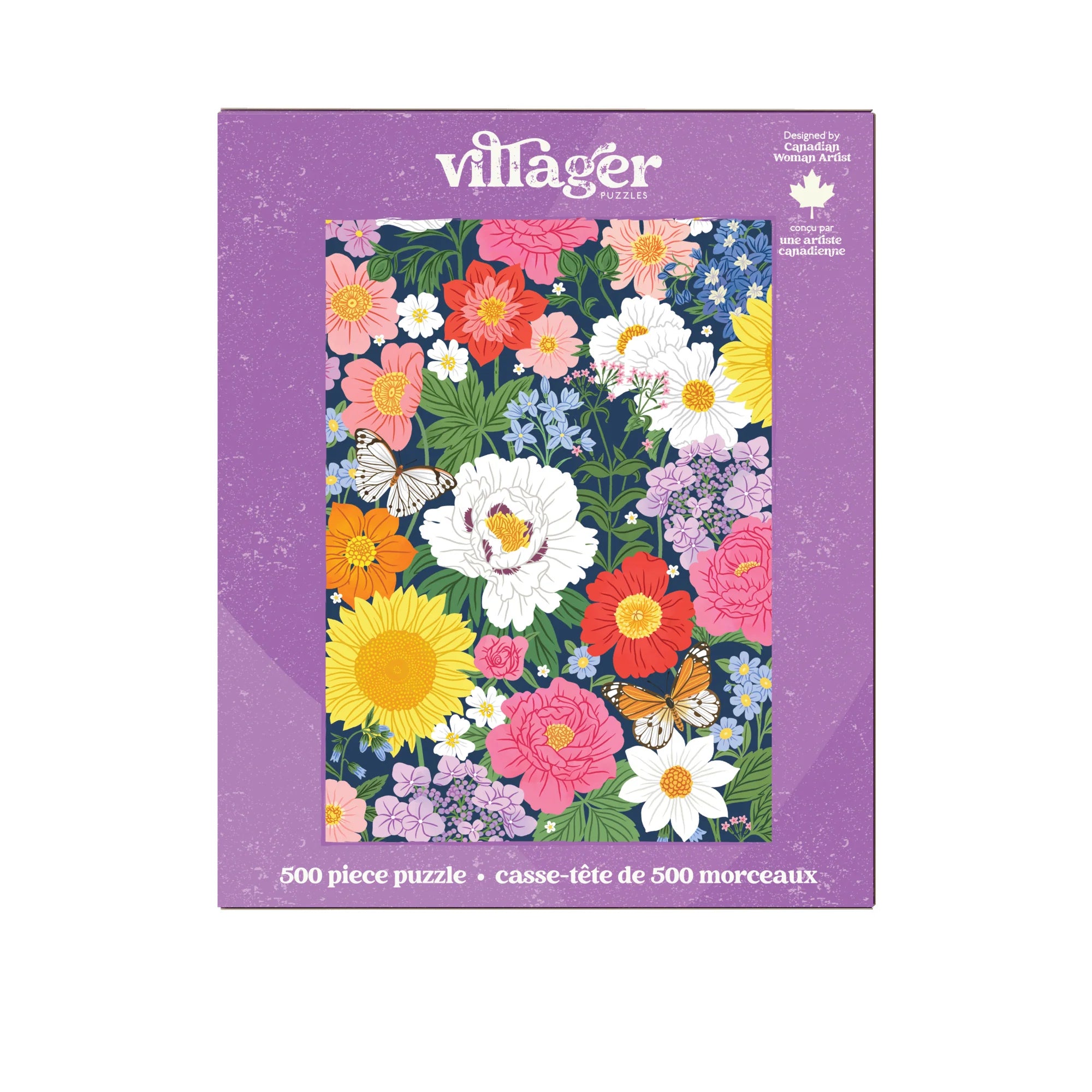 Villager Puzzle- Midnight Blooms 500pc