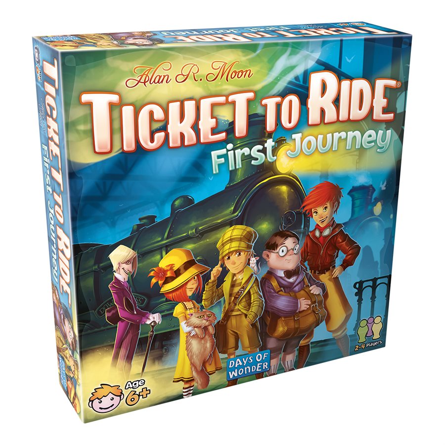 Ticket to Ride - First Journey (EN)