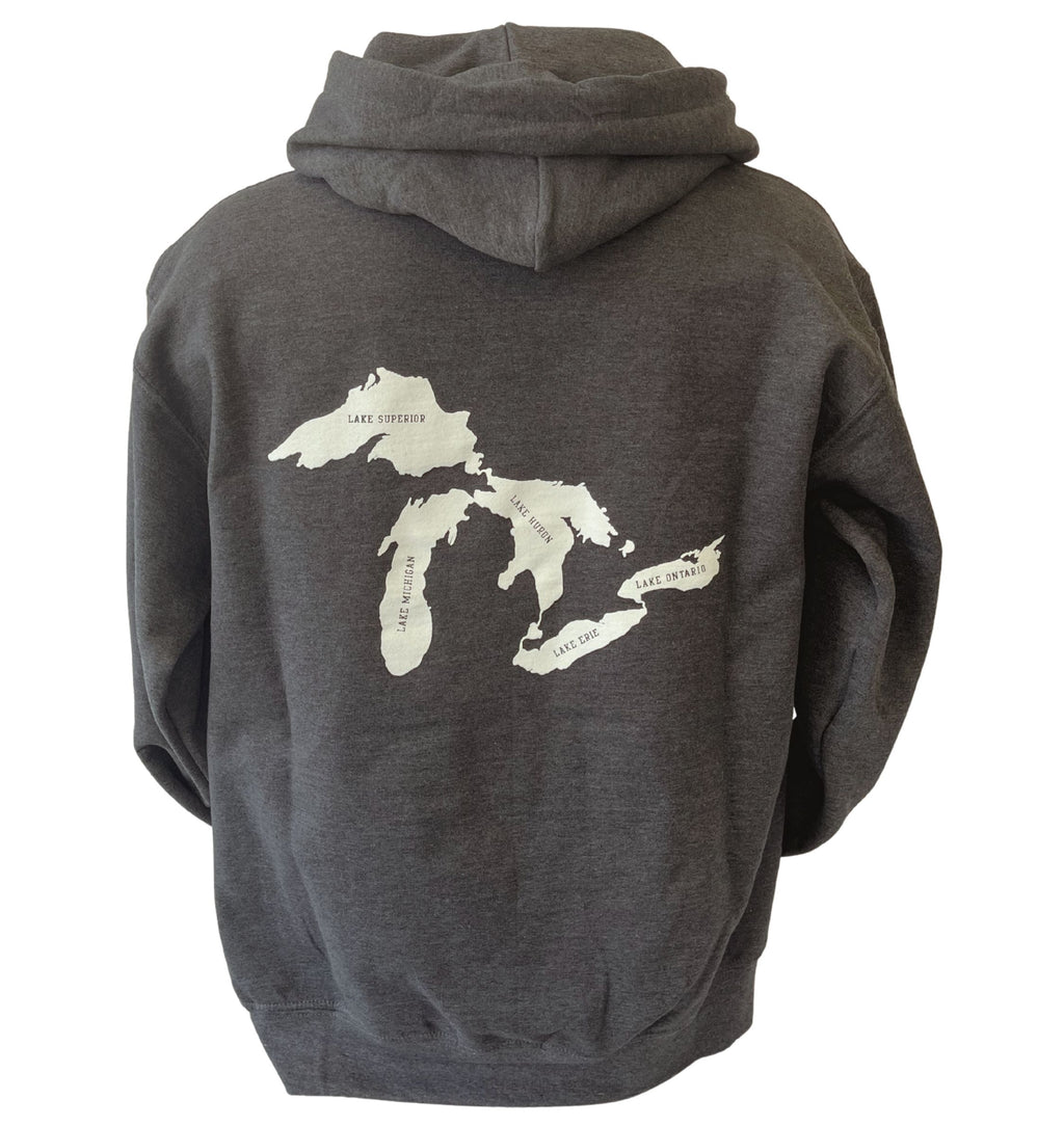Great Lakes Hoodie - Charcoal