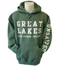 Great Lakes Hoodie - Heather Dark Green