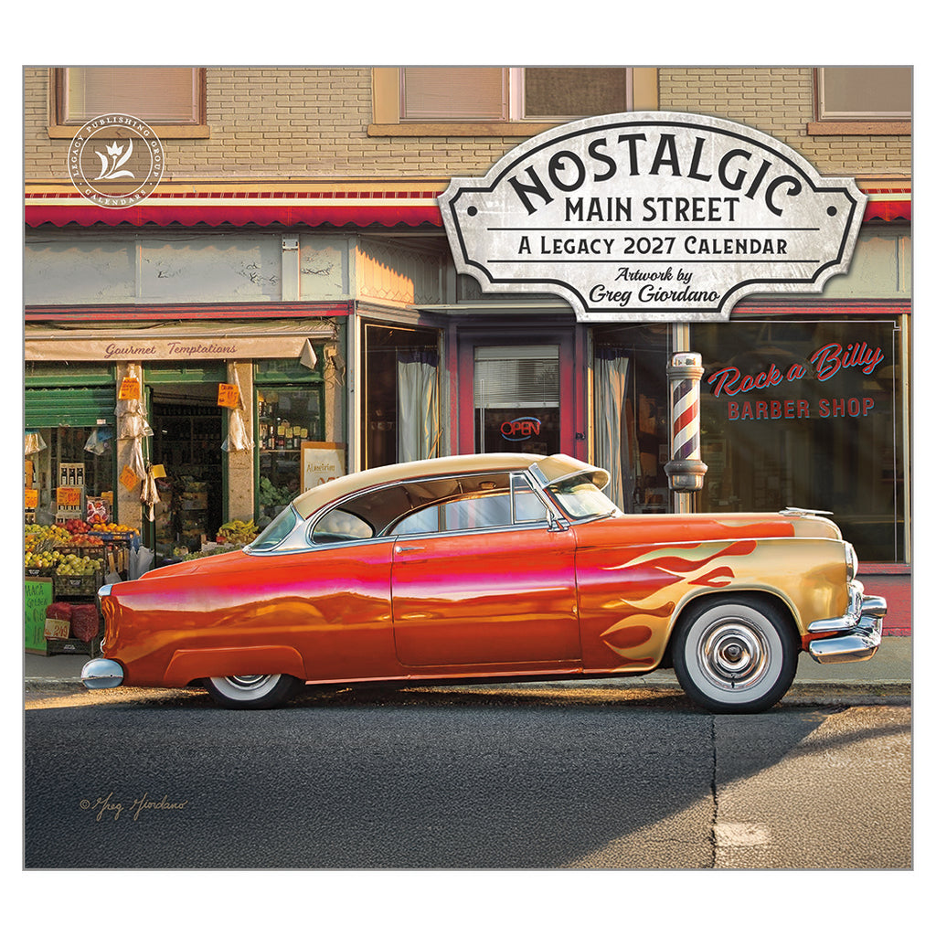 2027 Legacy Calendar - Nostalgic Main Street