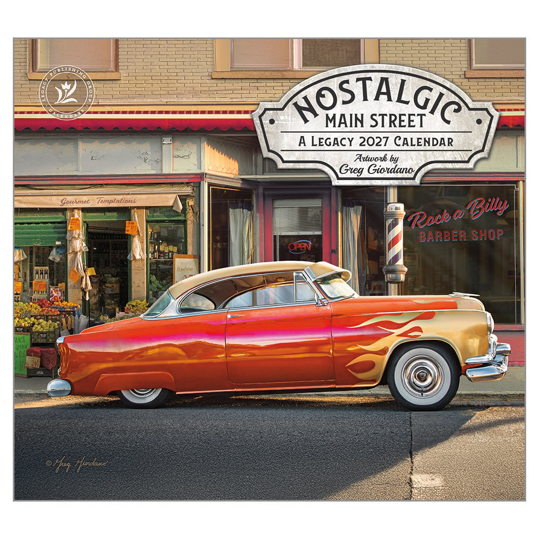 2027 Legacy Calendar - Nostalgic Main Street