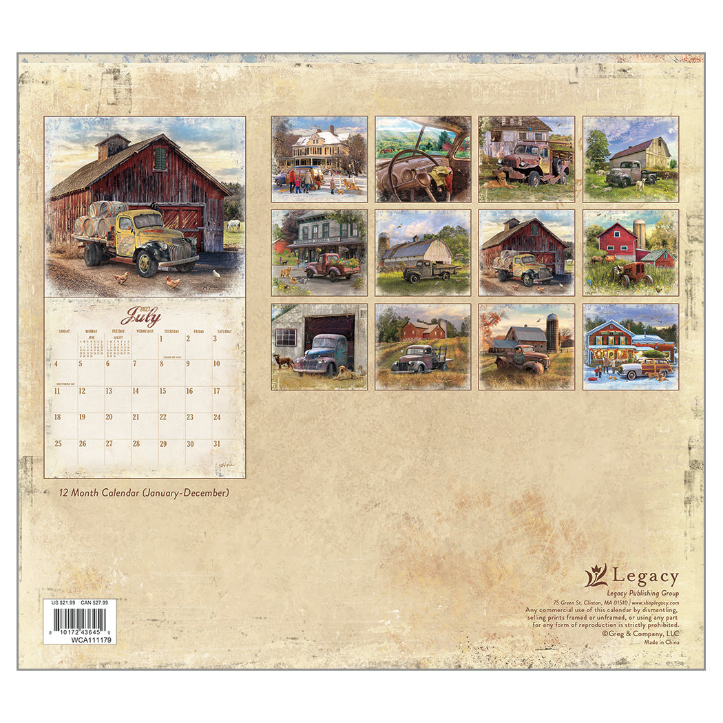 2027 Legacy Calendar - Heartland