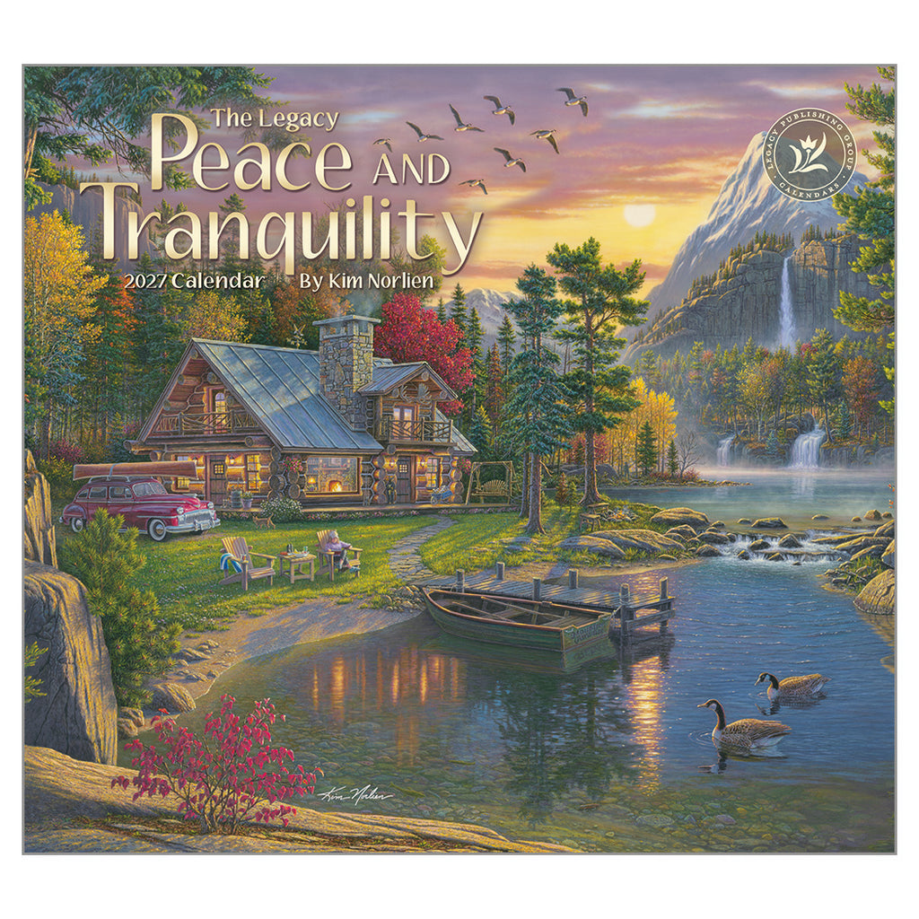 2027 Legacy Calendar - Peace & Tranquility