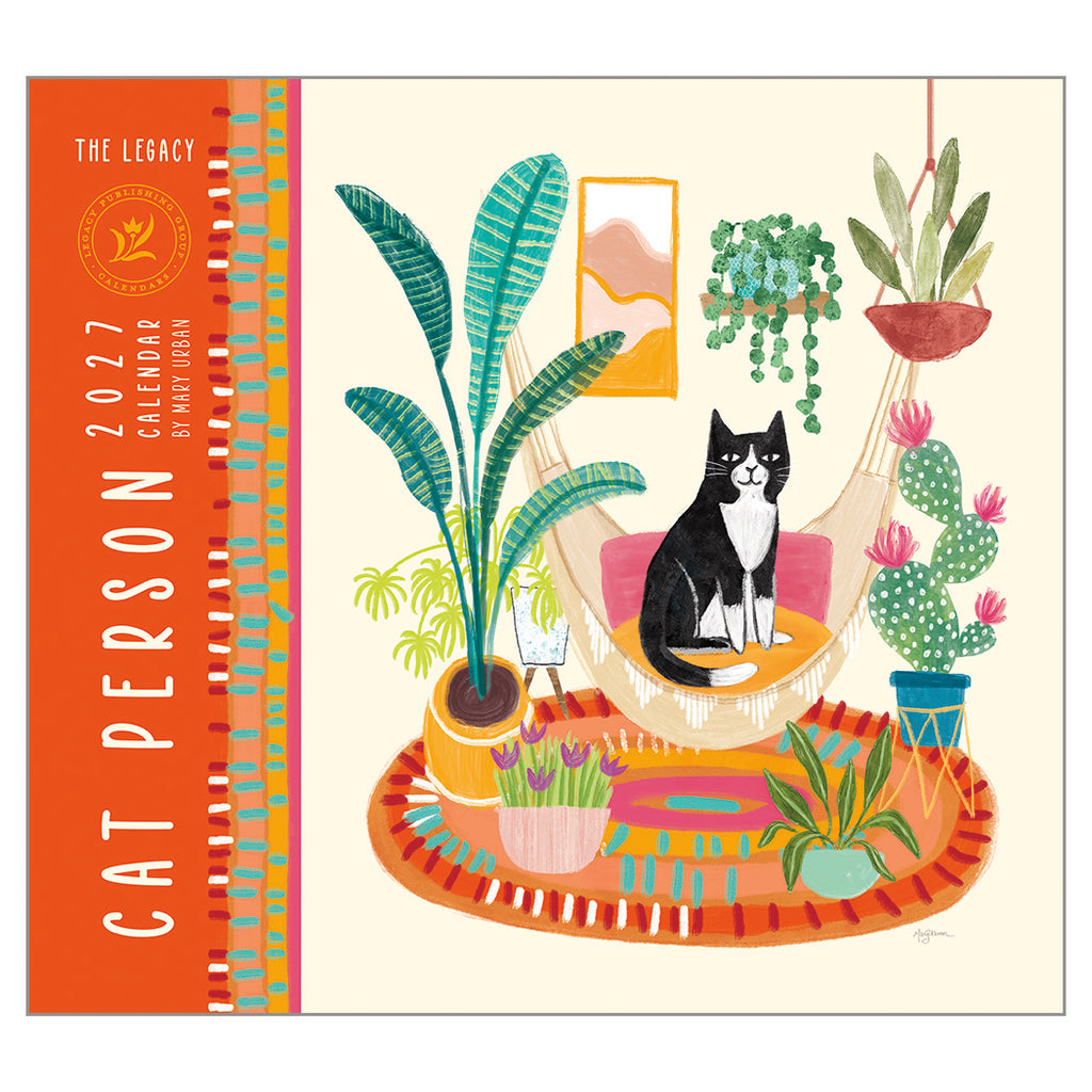 2027 Legacy Calendar - Cat Person