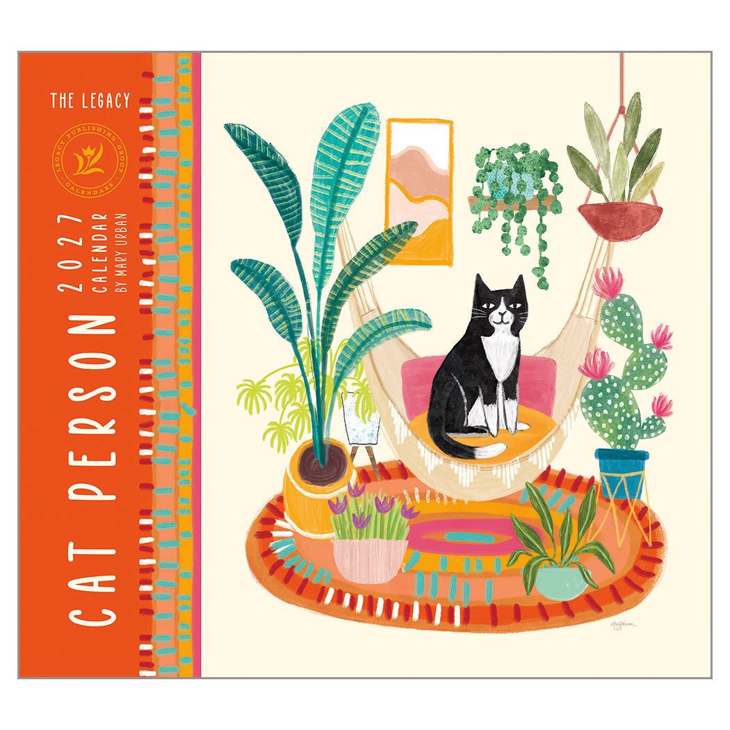 2027 Legacy Calendar - Cat Person