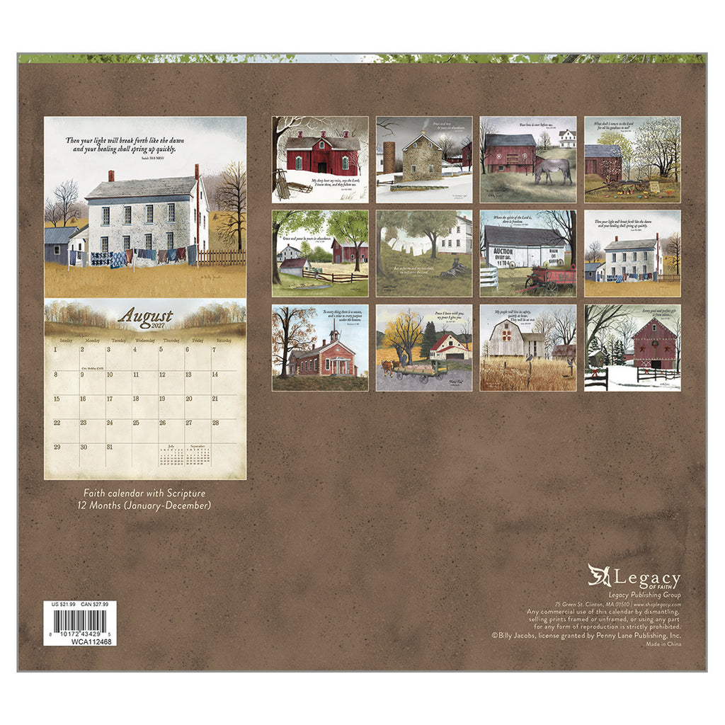 2027 Legacy Calendar - Blessings of Home