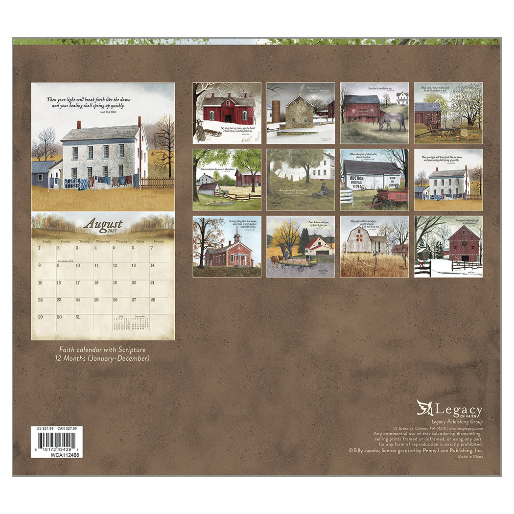 2027 Legacy Calendar - Blessings of Home