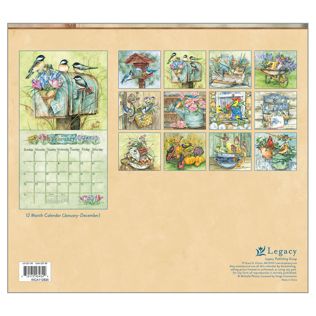 2027 Legacy Calendar - Outside My Window