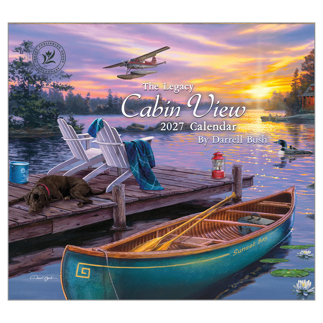 2027 Legacy Calendar - Cabin View