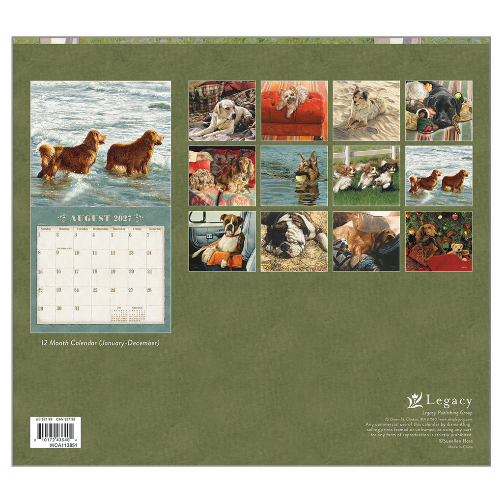 2027 Legacy Calendar - Dogs We Love