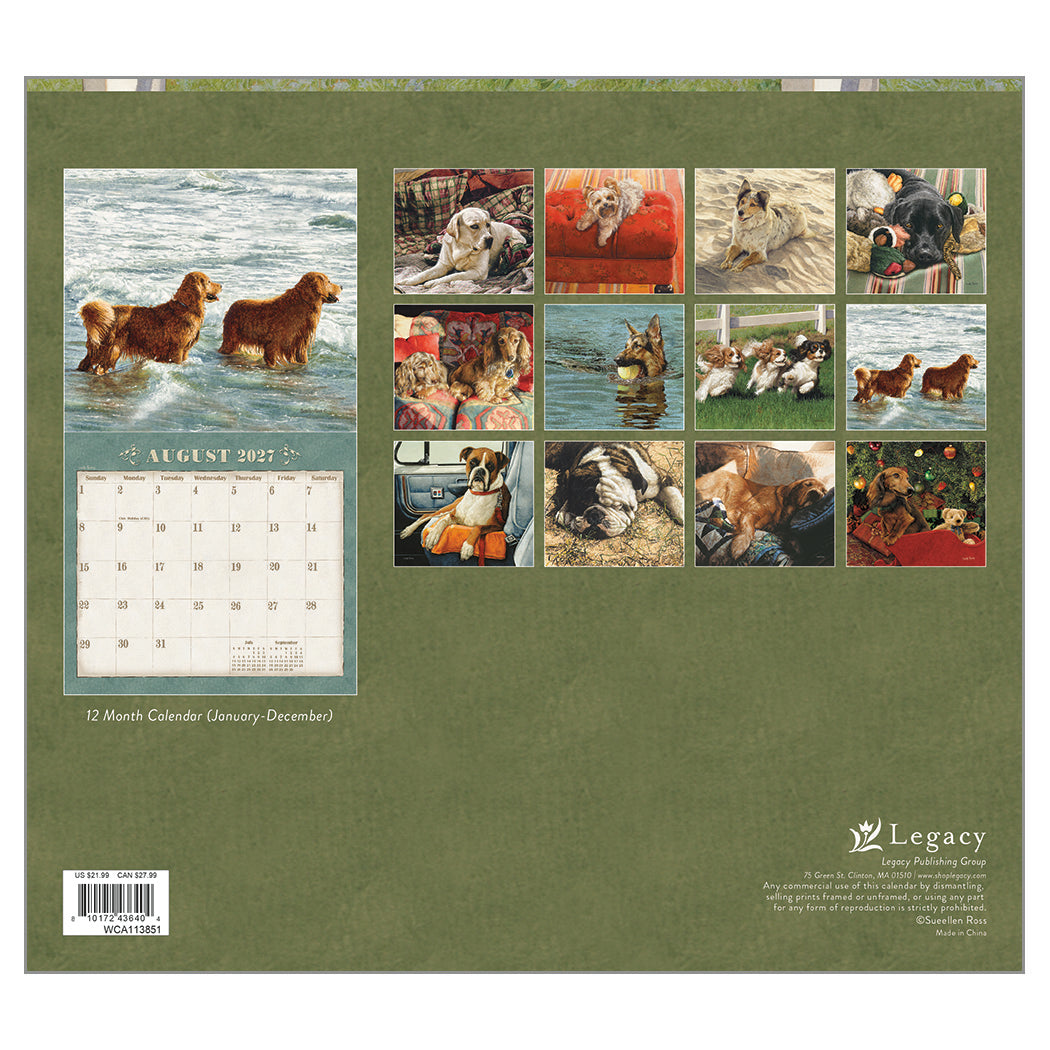2027 Legacy Calendar - Dogs We Love