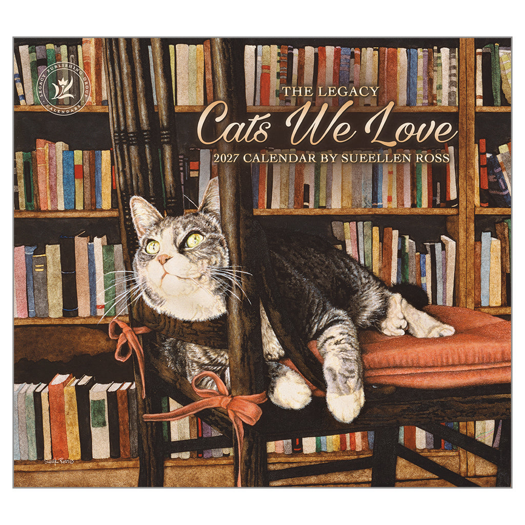 2027 Legacy Calendar - Cats We Love