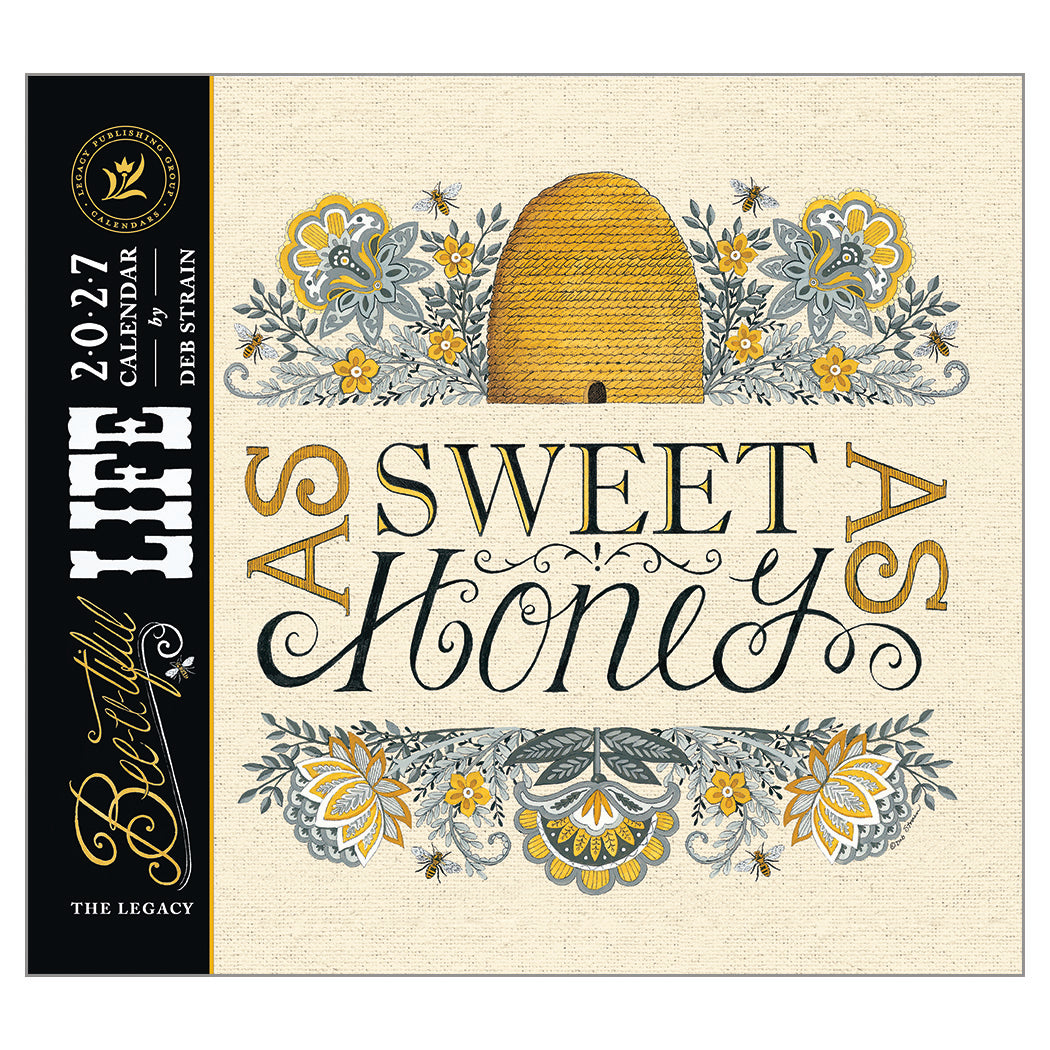 2027 Legacy Calendar - Bee-u-tiful