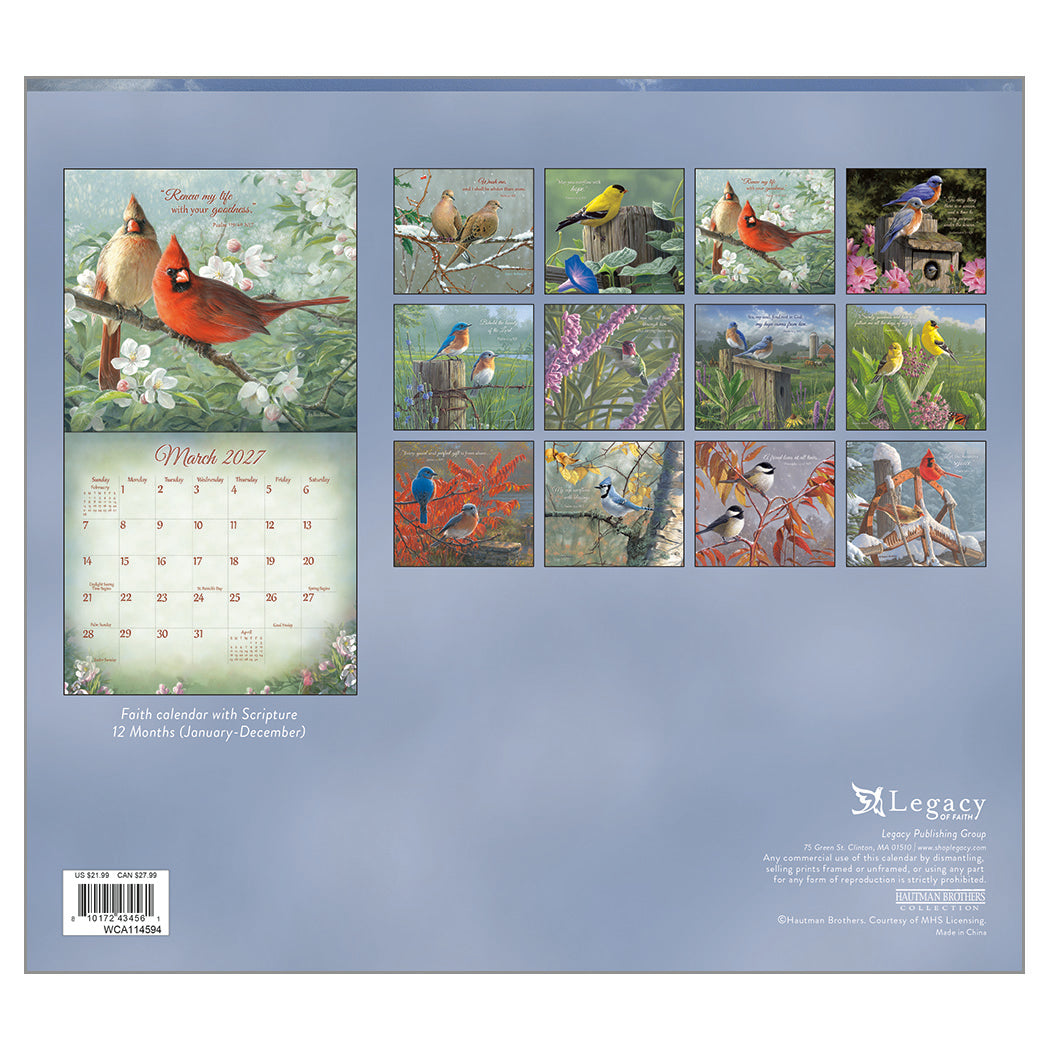 2027 Legacy Calendar - Songbirds of Faith