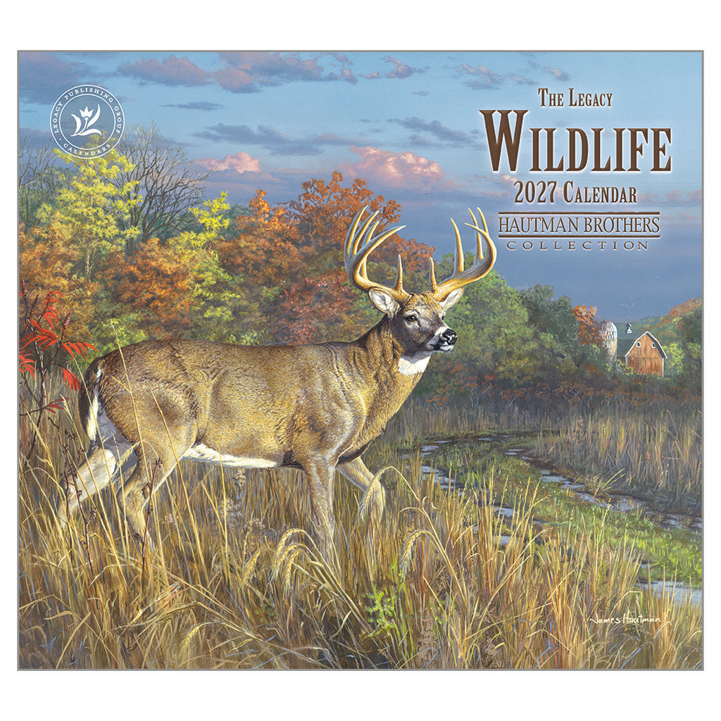 2027 Legacy Calendar - Wildlife