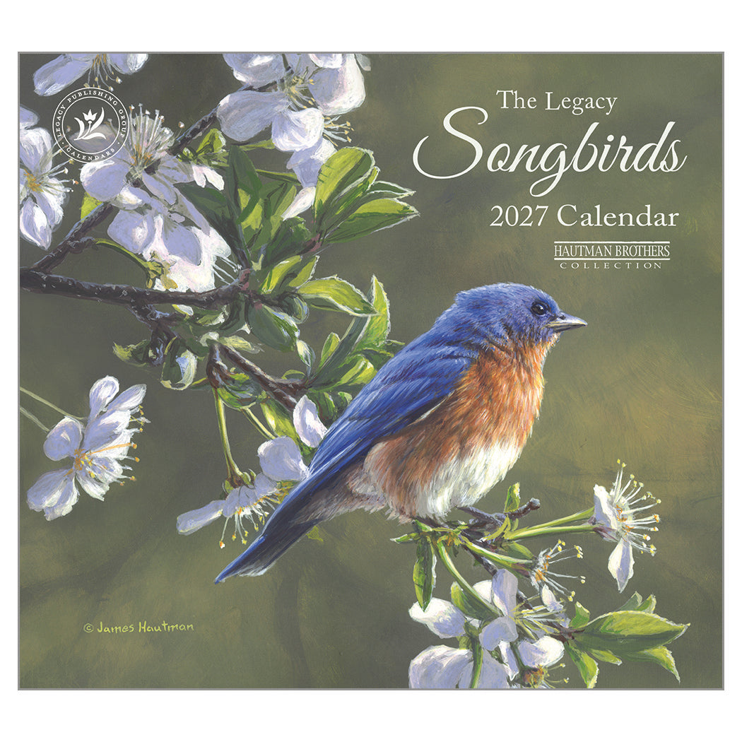 2027 Legacy Calendar - Songbirds
