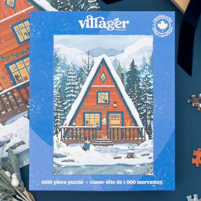Midwinter Retreat | 1000-Piece Puzzle | Designed in Canada