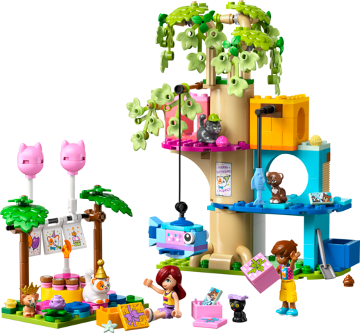 Lego 42666 Cat Birthday Party & Tree House