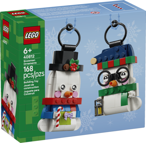 Lego 40812 Snowman Ornaments