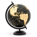 Globe on Stand Blk/Gold