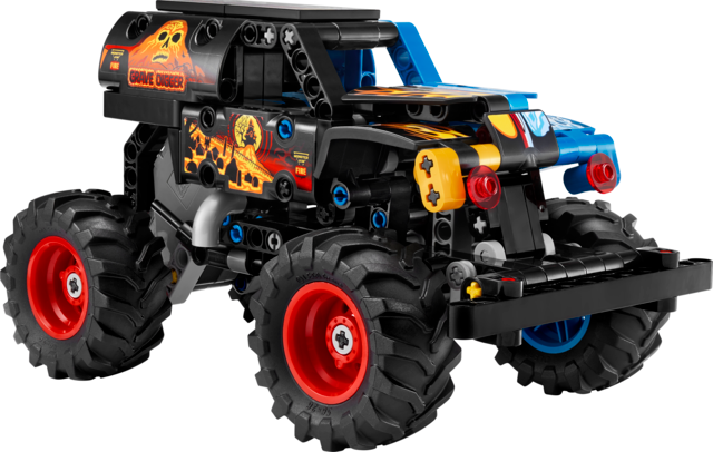 LEGO 42219 Monster Jam™ Grave Digger™ Fire