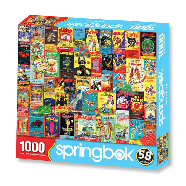 Springbok Bang, Boom, Pop 1000pc puzzle