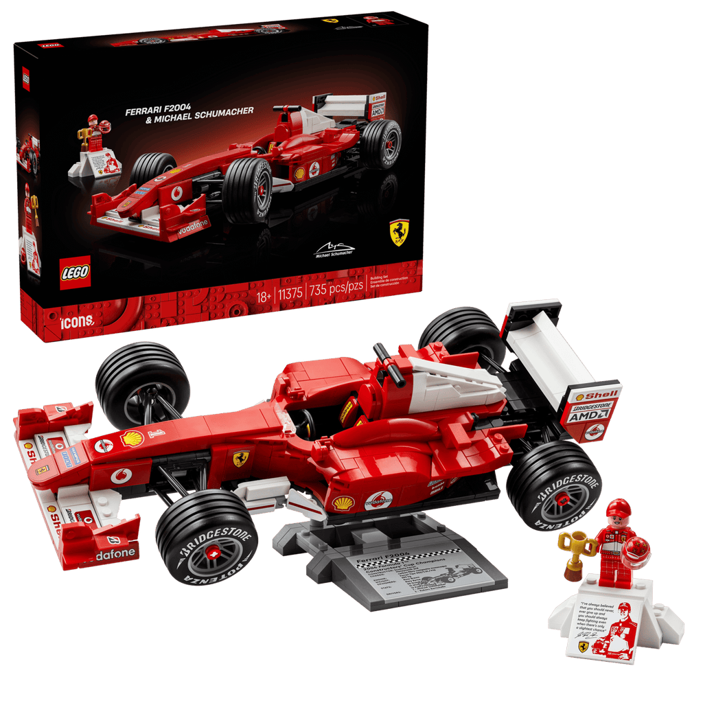 Lego 11375 Ferrari F2004 & Michael Schumacher