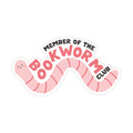 Bookworm Club- Sticker