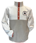 Goderich 1/4 Button Snap - Ivory/Taupe/Terracotta