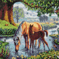 Crystal Art : Fell Ponies
