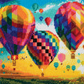 Crystal Art: Hot Air Balloons