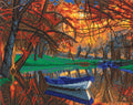 Crystal Art Mounted Kit: Autumn River
