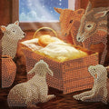 Crystal Art Card Kit: Baby in a Manger