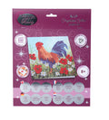Crystal Art: Cockerel in the Field