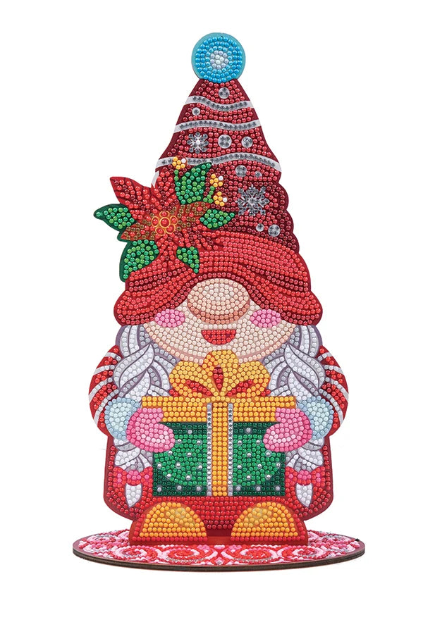 Crystal Art: Mrs Winter Gnome