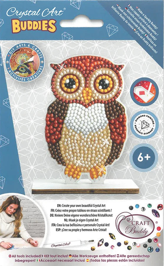 Crystal Art Buddies: Woodland Owl