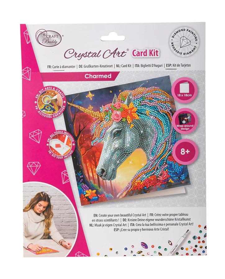 Crystal Art Card Kit: Charmed