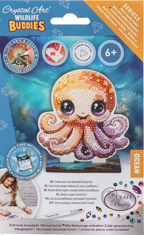 Crystal Art Buddies: Octopus