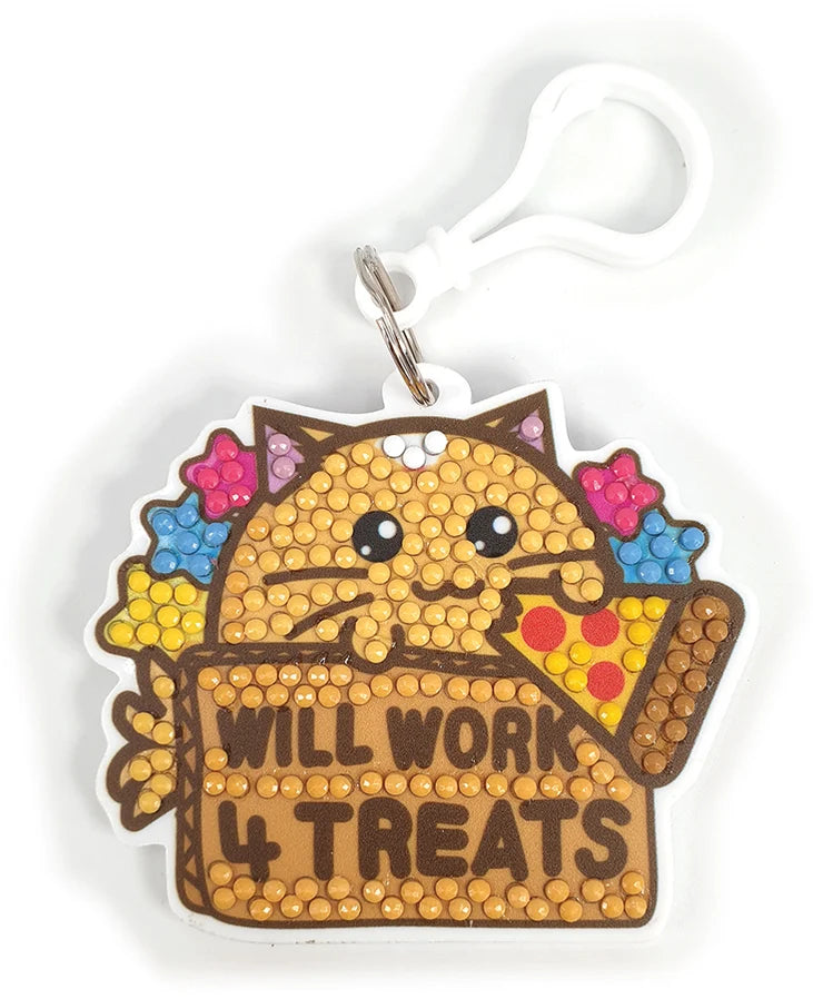 Crystal Art Bag Charms: Whisky