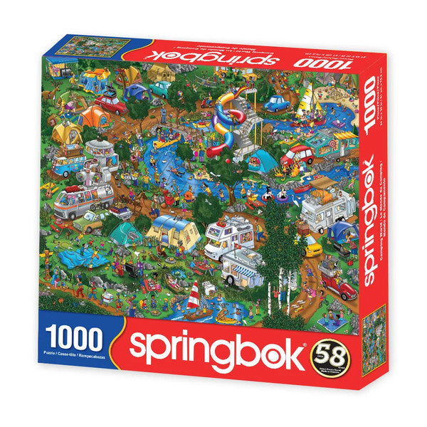 Springbok Camping World 1000pc puzzle
