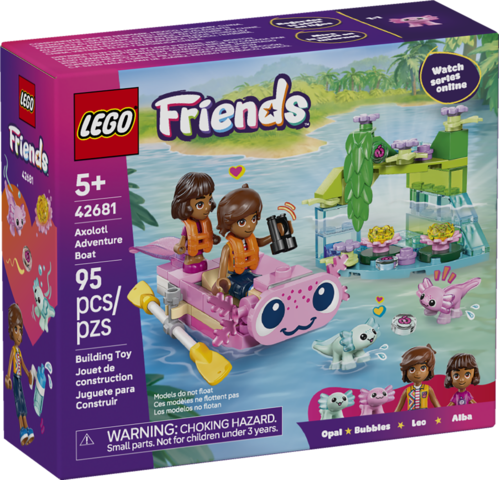 Lego 42681 Axolotl Adventure Boat