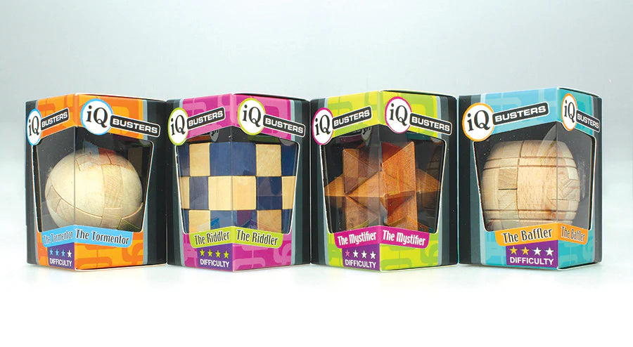 iQ Busters Wooden Puzzles Asst