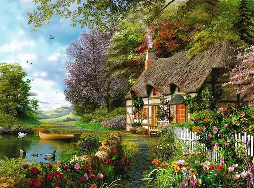 Ravensburger Puzzle- Country Cottage 1500pc