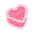 Cunty Heart Cake- Sticker