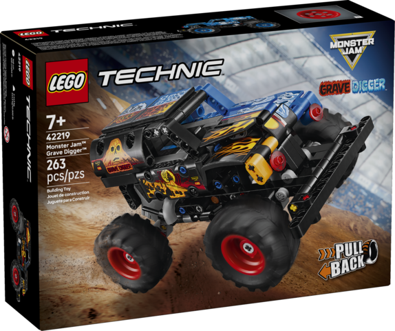 LEGO 42219 Monster Jam™ Grave Digger™ Fire