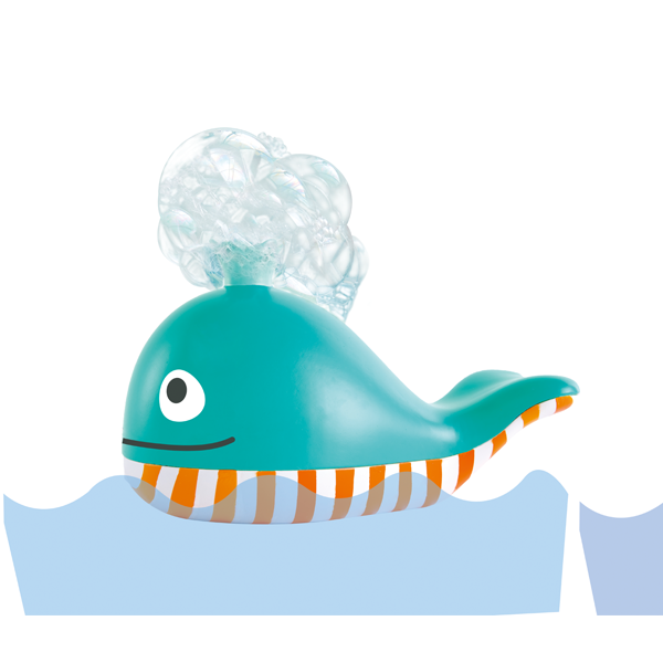 BUBBLE BLOWING WHALE