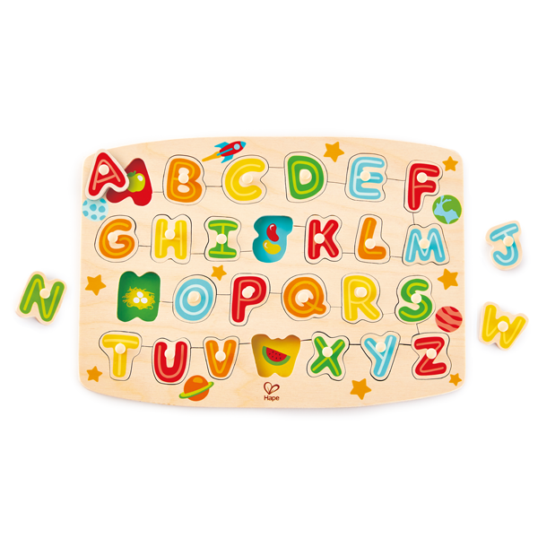 ALPHABET PEG PUZZLE