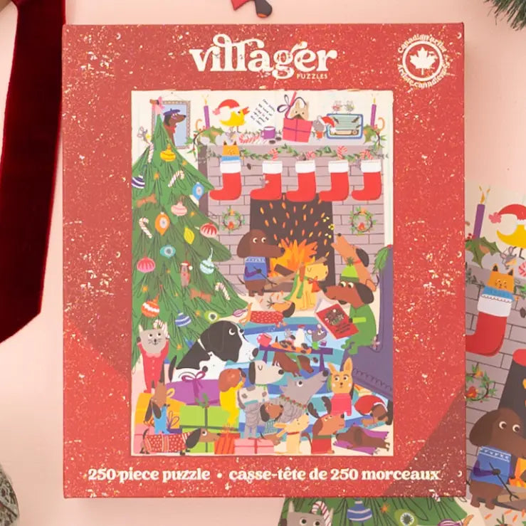 Merry Barkmas | 250 Piece Puzzle | Designed in Canada